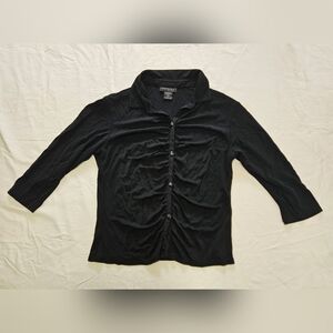 SALE! Women's Express Black 3/4 Sleeved Blazer (large)
